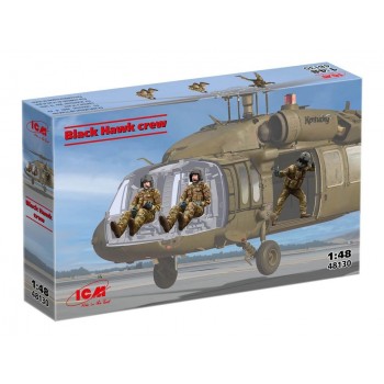 1/48 ICM Black Hawk Helicopter Crew 48130 